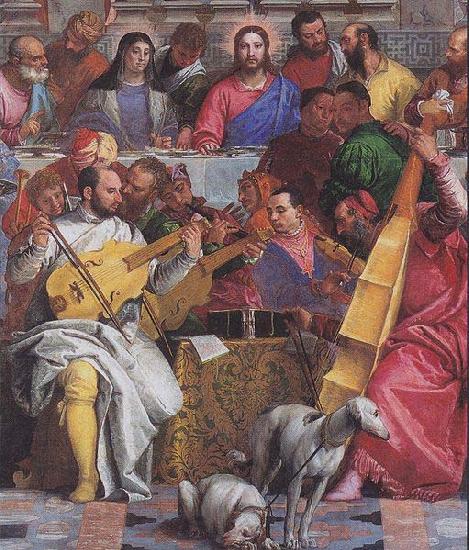 Paolo Veronese The Wedding at Cana Norge oil painting art